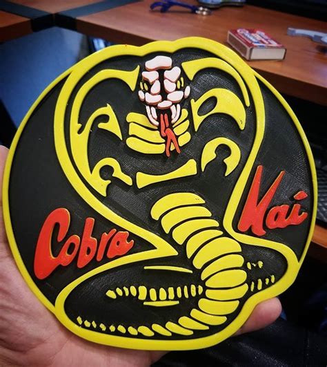 Free Printable Cobra Kai Logo