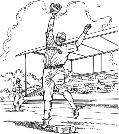 Coloring pages » baseball coloring pages. Pitcher Baseball Coloring Page | Purple Kitty