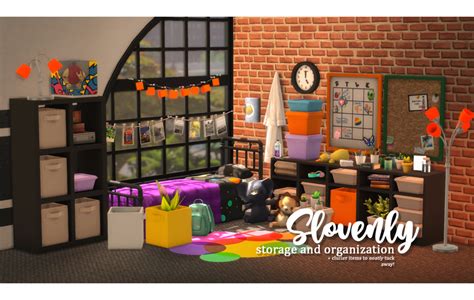 Sims 4 Cc Bedroom Clutter