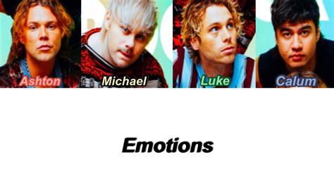5sos Emotions Color Coded Lyrics Youtube