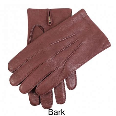 Mens Deerskin Lined Leather Glove Gloves Alexanders Of London