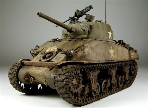 MJ Miniatures 1 35 US M4 Sherman Series Tanks WWII Basic Detail Set 1