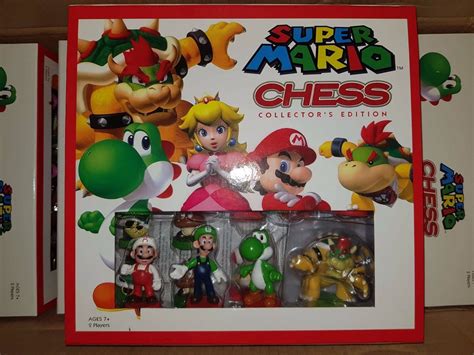 Mario decoración para fiestas de cumpleaños con globos juegos de super mario bros banderín feliz cumpleaños tarjetas de tarta adornos de casa bunting banner balloon birthday decorations garland set. Super Mario Bros Chess Ajedrez Nintendo Ps4 Switch - S/ 280,00 en Mercado Libre