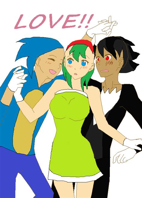 Sonic Wants To Make A Love Triangle By Thunderxleaf On