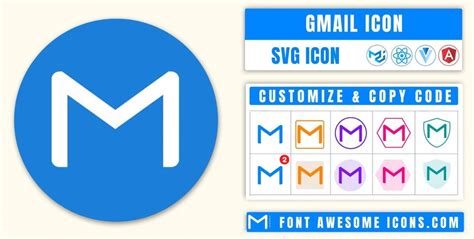 Gmail Icon Svg Code — Download Path Html