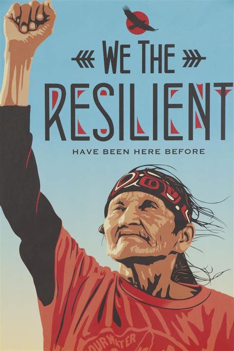 Ernesto Yerena Offset Poster We The Resilient Have Been Here Before