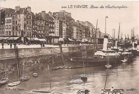 Le havre is a port city at the mouth of the seine, on the english channel (french: Le Havre - Quais, ports, bassins - CPArama.com