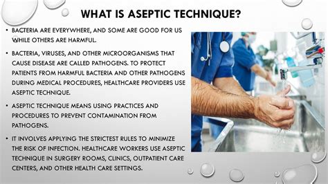 Proper Aseptic Technique Includes Which Of The Following Joshuaanceperry