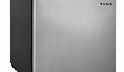 Frigidaire 1.6 cu. ft. Mini Fridge in Stainless Steel-EFR180 - The Home