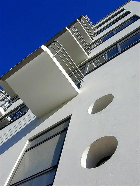 Bauhaus Architecture Dessau Building Sky Blue Modern Gropius