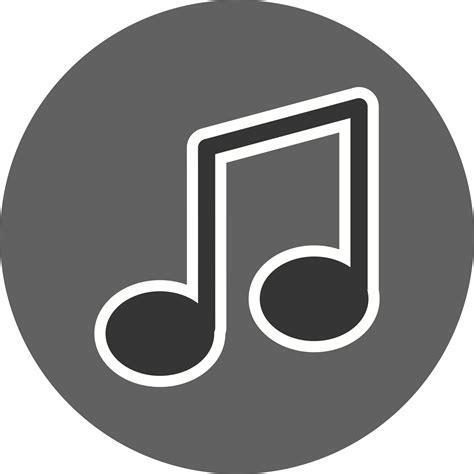 Music Note Icon Vector Illustration 420474 Vector Art At Vecteezy