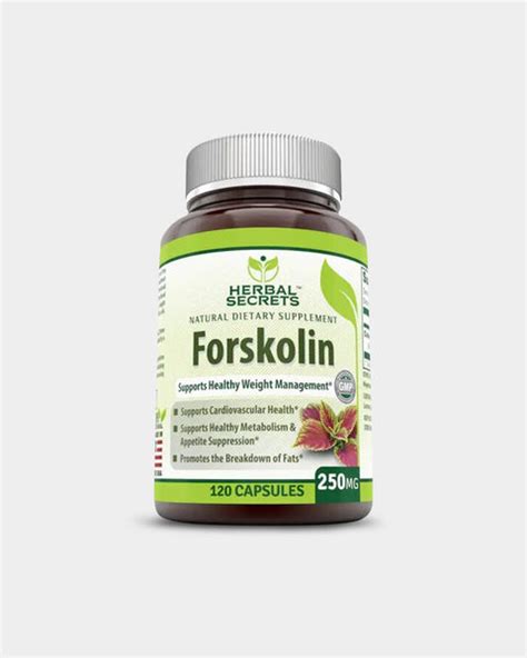 Herbal Secrets Forskolin 250mg
