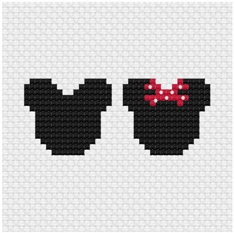 Lovely indeed has this fabulous project up their sleeve and we can't wait to try it out. Disney Mouse Ears Mickey and Minnie Cross Stitch Pattern ...