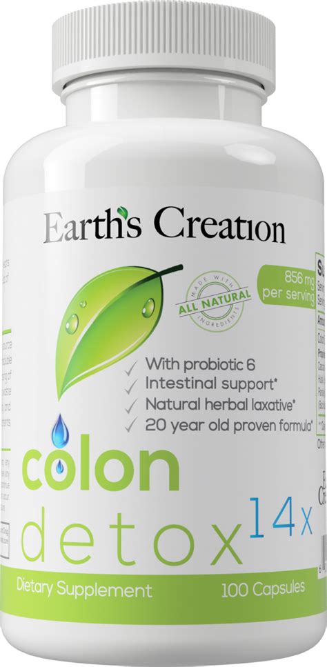 Colon Detox 14X | Earth's Creation USAEarth's Creation USA