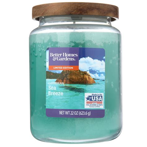 Better Homes And Gardens Caribbean Sea Breeze Candle 22 Oz