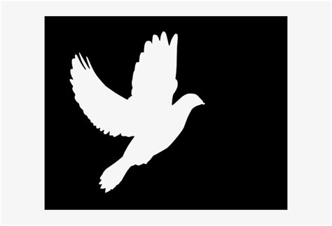 White Clip Art At - White Dove Vector Png - Free Transparent PNG
