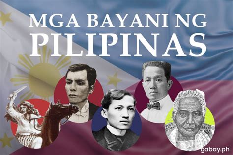 10 Bayani Ng Pilipinas At Ang Kanilang Nagawa Bayaniepiko Mobile Legends