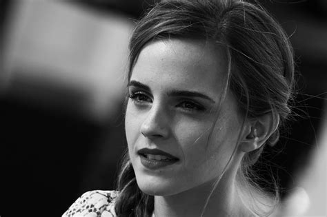 Emma Watson Celebrities Girls Hd Monochrome Black And White 4k HD