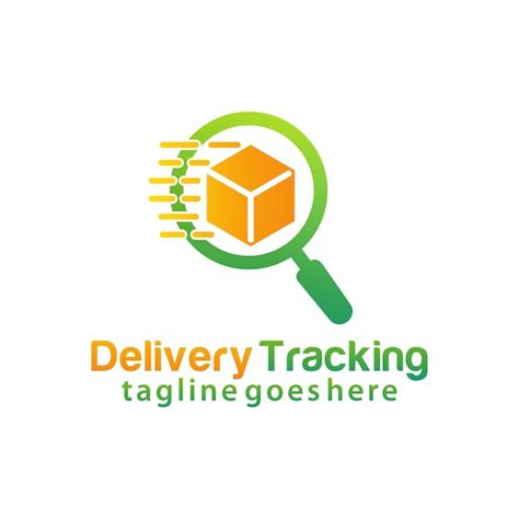 Premium Vector Delivery Tracking Logo Design Template