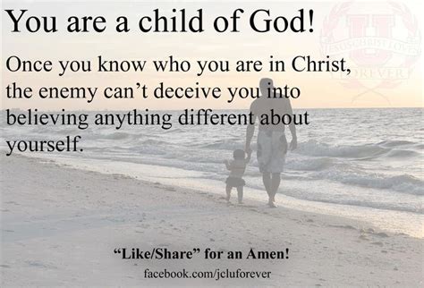 We did not find results for: You are a child of God! | JCLU Forever Quotes | Pinterest