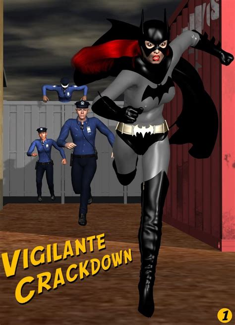 Batgirl Chased By The Police Part 1 Fan Art Maskripper Org