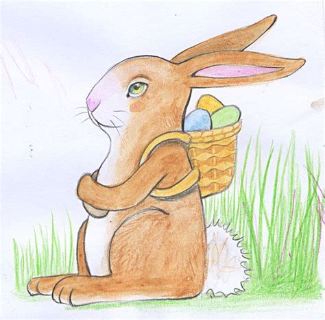 osterhase | Easy drawings, Drawings, Art