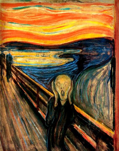 The Scream By Edvard Munch 1893 Image Wikipedia Racing Nellie Bly