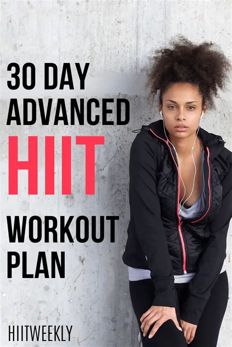 30 Day Workout Challenge Advanced Hiit Hiit Weekly