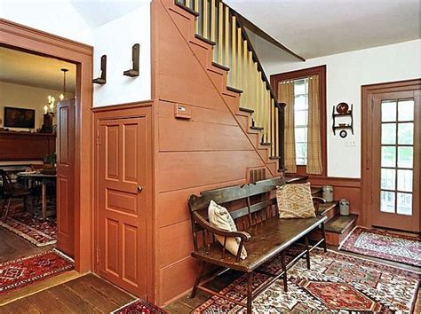 Image Result For Historic New England Homes Staircase Colonial Entryway