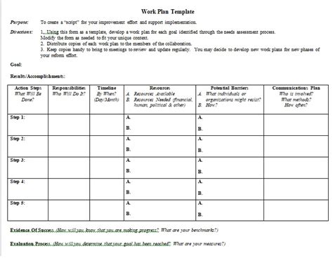 Simple Action Plan Template 4 Excel Word And Pdf Examples