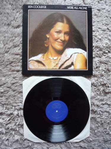 Rita Coolidge Were All Alone Uk Hallmark 1977 Vinyl Lp A1b1 Matrix