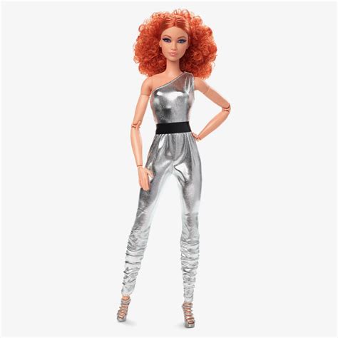 new barbie looks dolls 2022 metallic