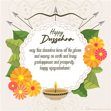 Free Hindu Festival Of Dussehra Greeting Card Dussehra Greetings Happy