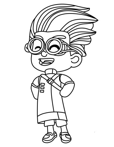 20 Pj Masks Coloring Pages Video Printable Coloring Pages