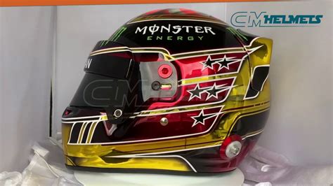 Lewis Hamilton 2018 Abu Dhabi Gp F1 Recplica Helmet Custom Youtube