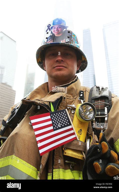 New York City Ny Usa 13th Mar 2016 Riverside County Firefighter