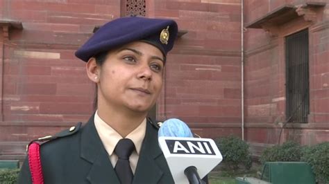 Women Officers In Indian Army Source Of Inspiration To Many