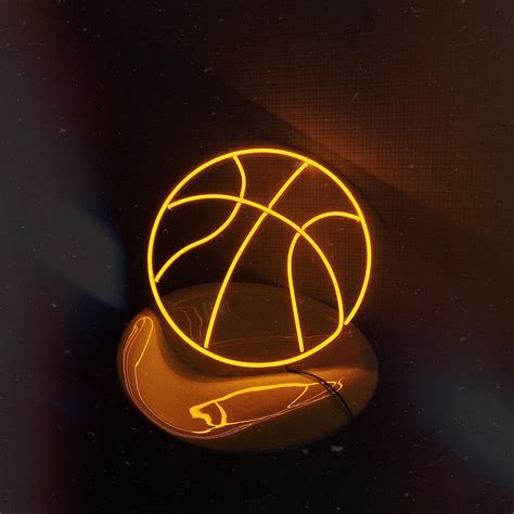 Basketball Led Neon Sign Choose Your Color Etsy