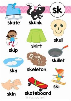 In jolly phonics, 42 different sounds are taught. Blends Worksheets and Activities - SK | Blends worksheets ...