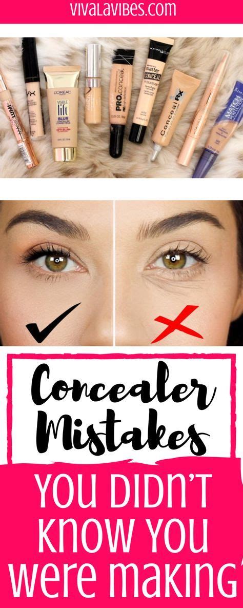 Eyeliner can either make or break your look. Concealer Mistakes (You Didn't Know You Were Making) | Under eye makeup, Dark circles makeup ...