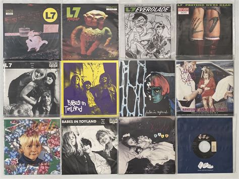 Lot 313 Riot Grrrl Lp 12 7 Collection