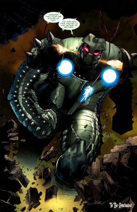Iron Man Destroyer Armor Vs Doctor Doom Destroyer Armor Battles