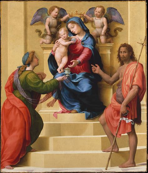 Giuliano Di Piero Di Simone Bugiardini Madonna And Child Enthroned
