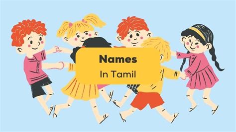 100 Stylish Names In Tamil With Meanings And Sounds Learning Language