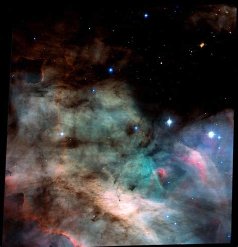 The Omega Nebula Swan Nebulam17 Nebula Hubble Space Telescope