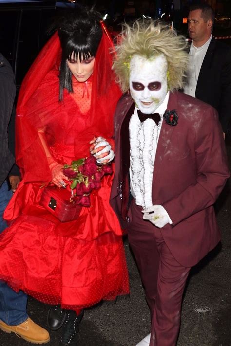 33 best celebrity halloween instagrams. Bella Hadid and The Weeknd at Heidi Klum's Halloween Party ...