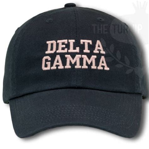 Kappa Delta Sorority Baseball Cap Custom Color Hat And Etsy