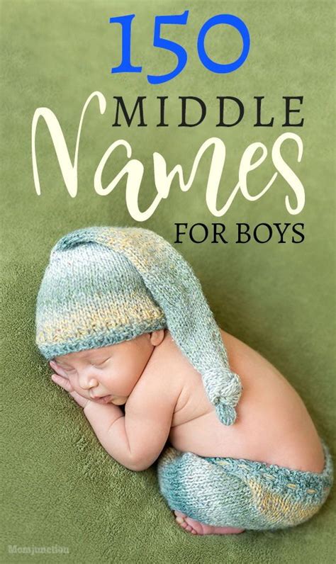 150 Beautiful, Cute, And Unique Middle Names For Boys ... But there aren't many middle names that go or sound ok.
