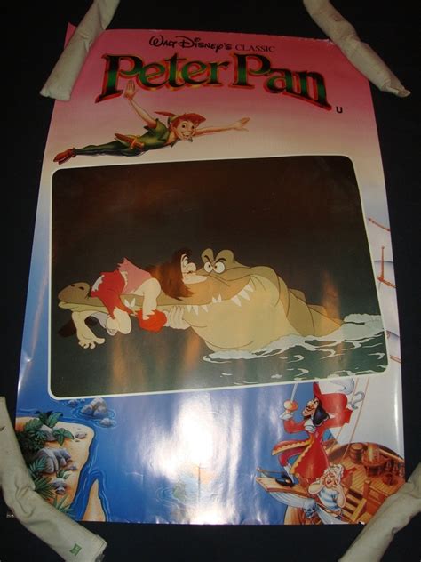 Peter Pan 1989 Release Lot X 5 1 X British Uk Quad Film Poster