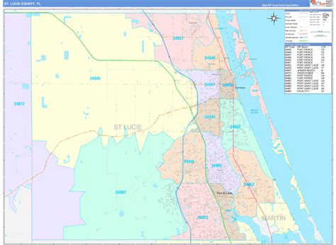 Maps Of St Lucie County Florida